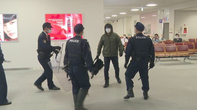 「G7会合や国際線再開に備え」小松空港で不法侵入想定し対応訓練　|　石川県のニュース｜MRO北陸放送