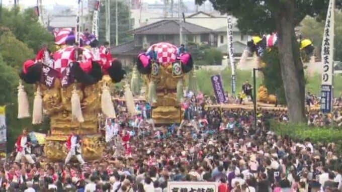 新居浜高専の学生らが太鼓台の位置情報アプリを開発  愛媛・新居浜市|TBS NEWS DIG