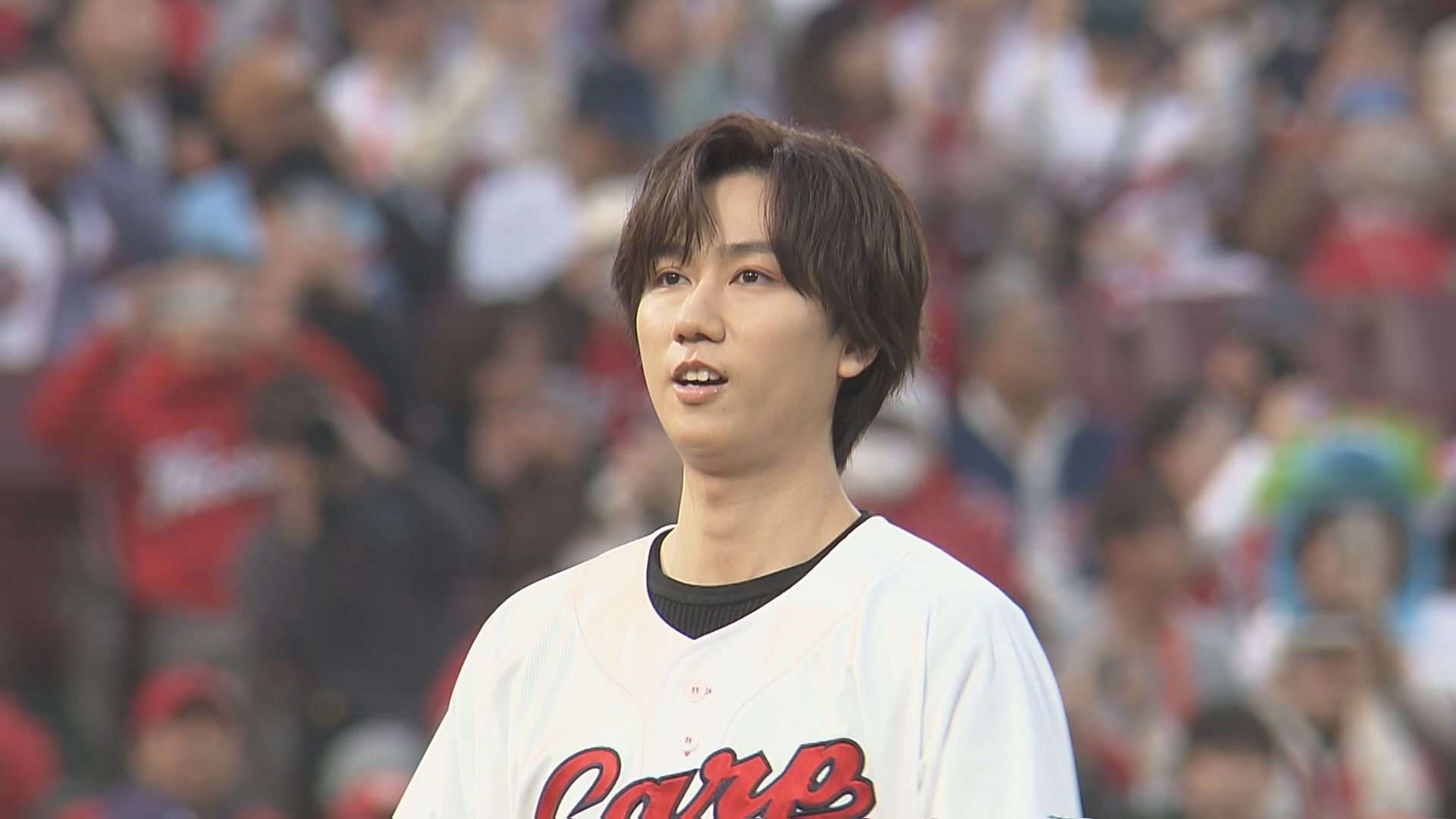 カープ開幕戦】Snow Man阿部亮平がマツダスタジアムで躍動！渾身の