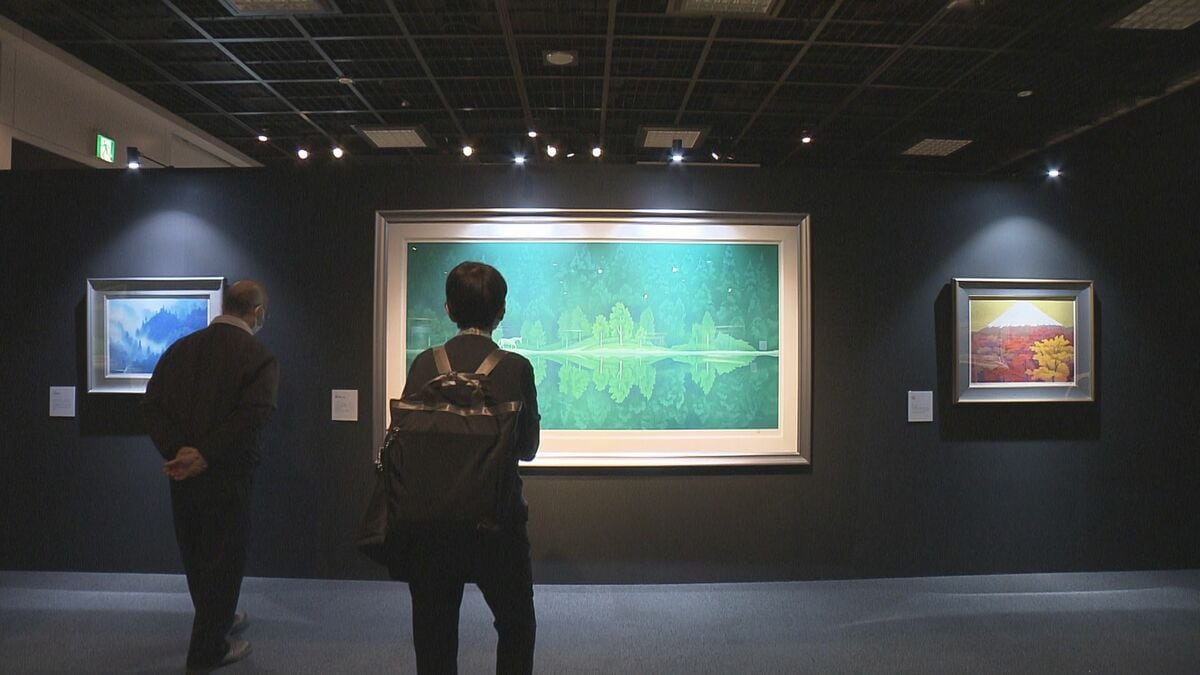 二人の巨匠 東山魁夷と千住博展 貴重な作品約40点展示 福島 | 福島の