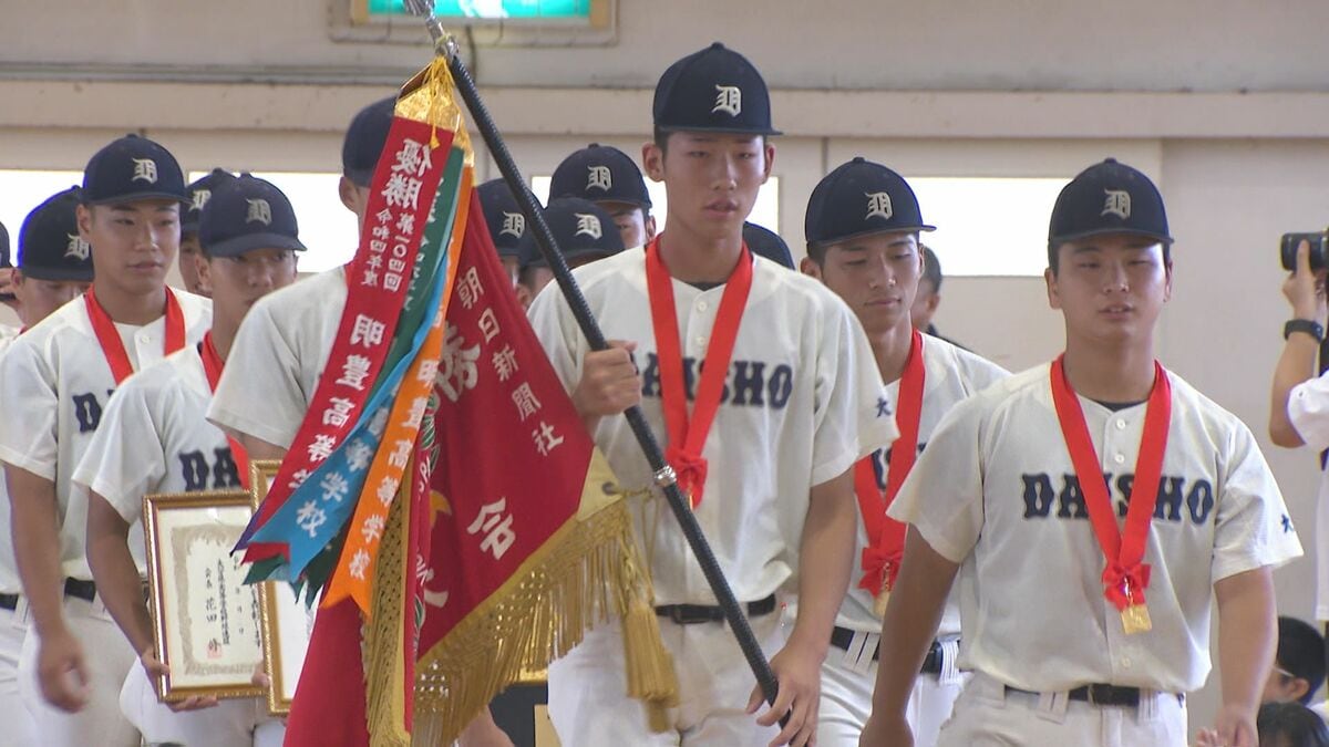 いざ甲子園！13年ぶりの夏へ　大分商業で壮行会　全校生徒500人が熱いエール