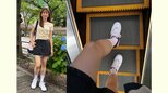 【中川安奈】 “シューズおろしましたっ”  “カジュアル服すきです！” 美脚＆ミニにフォロワー釘付け「健康的で綺麗な脚」|TBS NEWS DIG
