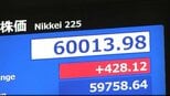 【日経平均株価が史上初・6万円突破】でも街の人の受け止めは「あまり実感ないね…」の声も…専門家に聞くと「3月の下落に対する反動の側面…」【中東情勢】についても注視する必要あると指摘|TBS NEWS DIG