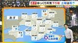 【近畿の天気】3日(金)はゆっくり天気が下り坂に 帰りが夜になる方は折りたたみ傘を持って 週末は本降りの雨か|TBS NEWS DIG