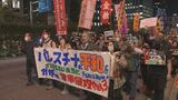 「パレスチナに自由を」都内でパレスチナの平和を求めるデモ行進|TBS NEWS DIG