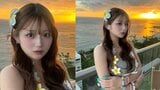 【 辻希美・長女 】希空 ハワイ滞在の最新ショット公開「夕日が綺麗すぎて」 プルメリア飾った夕景ショットやハワイのスタバ&スイーツ満喫|TBS NEWS DIG