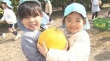 「自分の顔より大きい！」園児69人が巨大な晩白柚に歓声　旬の味覚を収穫　大分|TBS NEWS DIG