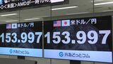 【速報】急速に円高進む　一時1ドル＝153円台に|TBS NEWS DIG