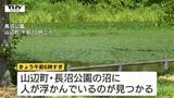 【現場動画】現場は住宅密集地の中の公園...沼で70代男性死亡 沼の周囲には低い柵(山形・山辺町)|TBS NEWS DIG