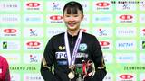 女子ジュニアV 張本美和「優勝できなかったらどうしよう」不安を明かすも史上7人目の連覇【卓球・全日本選手権】|TBS NEWS DIG