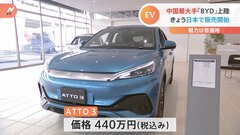 中国のEV最大手「BYD」　きょうから日本での販売開始| TBS CROSS DIG with Bloomberg