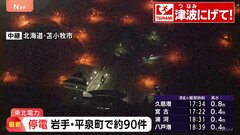 東北電力　停電情報　岩手県平泉町で約90軒　地震の影響で停電　午後8時ごろ復旧見込み| TBS CROSS DIG with Bloomberg