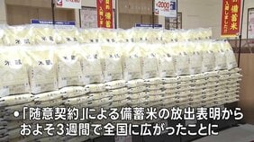 随意契約の備蓄米&nbsp;46都道府県で販売　残る沖縄県でもきょう販売開始の見通し|TBS NEWS DIG
