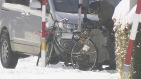 【速報】雪道で自転車を運転していた高齢男性　乗用車にはねられ意識不明の重体　北海道東川町|TBS NEWS DIG