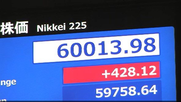 【日経平均株価が史上初・6万円突破】でも街の人の受け止めは「あまり実感ないね…」の声も…専門家に聞くと「3月の下落に対する反動の側面…」【中東情勢】についても注視する必要あると指摘　|　SBC NEWS | 長野のニュース | SBC信越放送