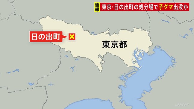 東京・日の出町で「子グマ1頭が出没」と通報 山の中へ逃げたか　警視庁と地元猟友会が確認中|TBS NEWS DIG