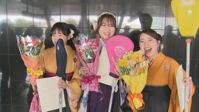 島根大学松江キャンパス卒業式 丸山知事から卒業生へ…「きょうのうちに保護者に御礼の言葉を伝えてほしい」|TBS NEWS DIG