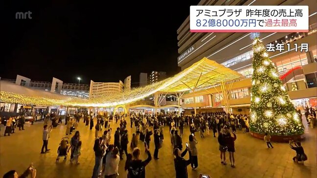 アミュプラザみやざき 2025年度の売上高は82億8000万円 過去最高に|TBS NEWS DIG