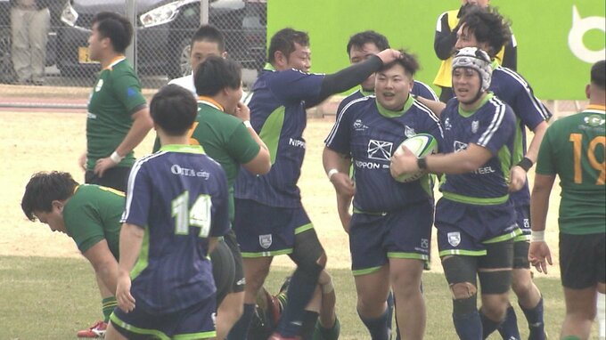 ラグビークラブの全国大会　大分リサイクロンズがベスト4進出　|　大分のニュース｜OBS NEWS｜大分放送