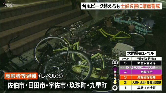 台風11号 大分県から遠ざかる　JR日豊本線・特急は午後2時以降順次再開へ　|　大分のニュース｜OBS NEWS｜大分放送