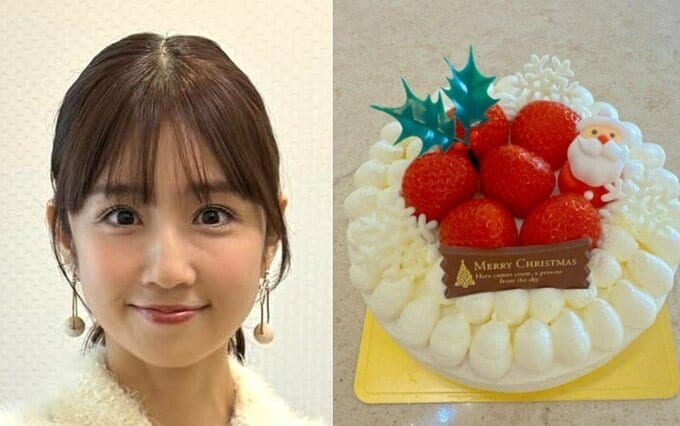 【 小倉優子 】友人と作ったクリスマスケーキを公開 「ショートケーキは年に数回しか焼かないので　2026年は毎月練習したいなぁ」|TBS NEWS DIG
