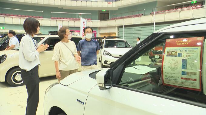 認定中古車約140台を展示　長野市で大規模な販売イベント　|　SBC NEWS | 長野のニュース | SBC信越放送