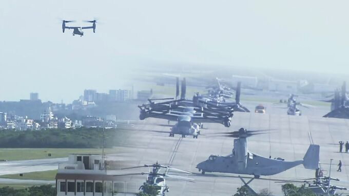 「2度あることは3度ある」米軍オスプレイが3か月ぶりに県内で飛行再開　県民からは不安の声が|TBS NEWS DIG