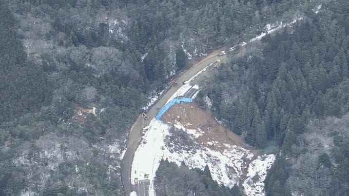 のと里山海道 15日から越の原ICまで緊急車両が通行可能に 輪島方面は残り3.7キロに　|　石川県のニュース｜MRO北陸放送