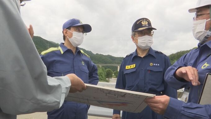 「孤立を出来るだけ早く解消」　台風７号　被災現場を知事・市長が視察　鳥取県・鳥取市　|　BSSニュース | BSS山陰放送