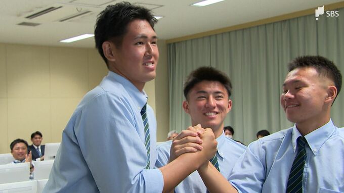 小船翼投手(知徳)広島に育成1位指名【超速報 ドラフト会議2024】　|　静岡のニュース | SBSNEWS | 静岡放送