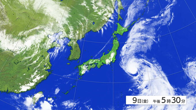 【台風最新情報】台風5号「マリア」は東北に上陸し進む予想に 3連休北日本では暴風や高波に警戒を 進路予想・雨と風シミュレーション|TBS NEWS DIG