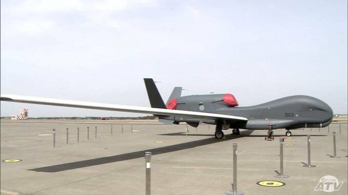 墜落の「グローバルホーク」航空自衛隊が10月2日から引き揚げ作業を開始予定　作業は約1か月かかる見通し|TBS NEWS DIG