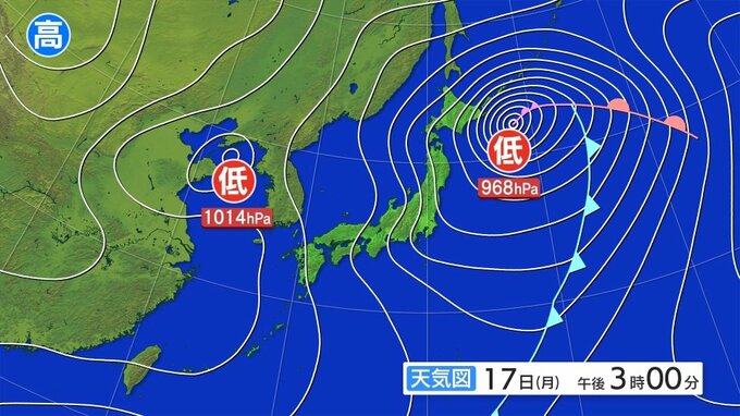 高波と風雪に関する岩手県気象情報|TBS NEWS DIG