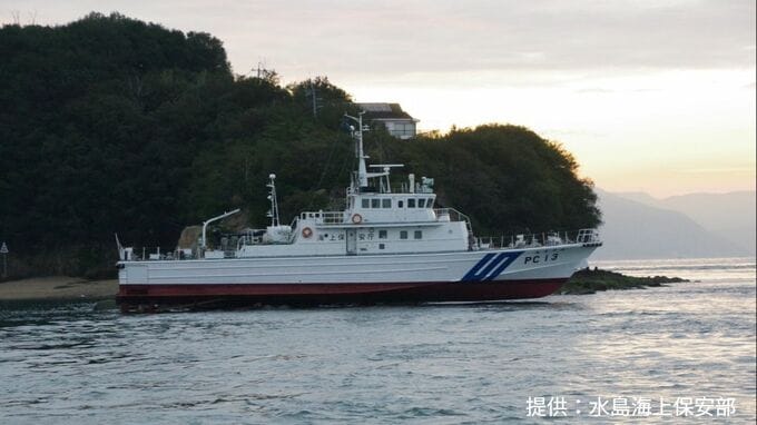 海上保安部の巡視艇が瀬戸内海の島の浅瀬に乗り上げ一時動けなくなる　20日午前浅瀬から引き出し【岡山・倉敷市】|TBS NEWS DIG