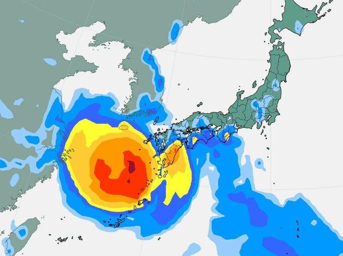 【台風情報】猛烈な台風13号（ドルフィン）最大瞬間風速は85m/s　中心気圧は910hPa　今後の進路は？勢力は？【8月9日（日）までの雨と風のシミュレーション画像】（30日午前9時45分・気象庁発表）　|　SBC NEWS | 長野のニュース | SBC信越放送