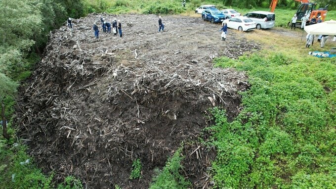 木くずの不法投棄は「発酵し発火の可能性」　共犯者の有無も捜査　木くずを大量に捨てた男を逮捕（山形・飯豊町）　|　山形のニュース│TUYテレビユー山形