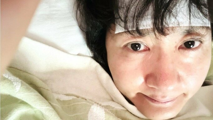 【がん闘病】古村比呂さん　体温37度と頭痛と軽い船酔いのムカムカ感　きょうは23回目の抗がん剤治療　ブログの最後に「笑顔の絵文字」|TBS NEWS DIG