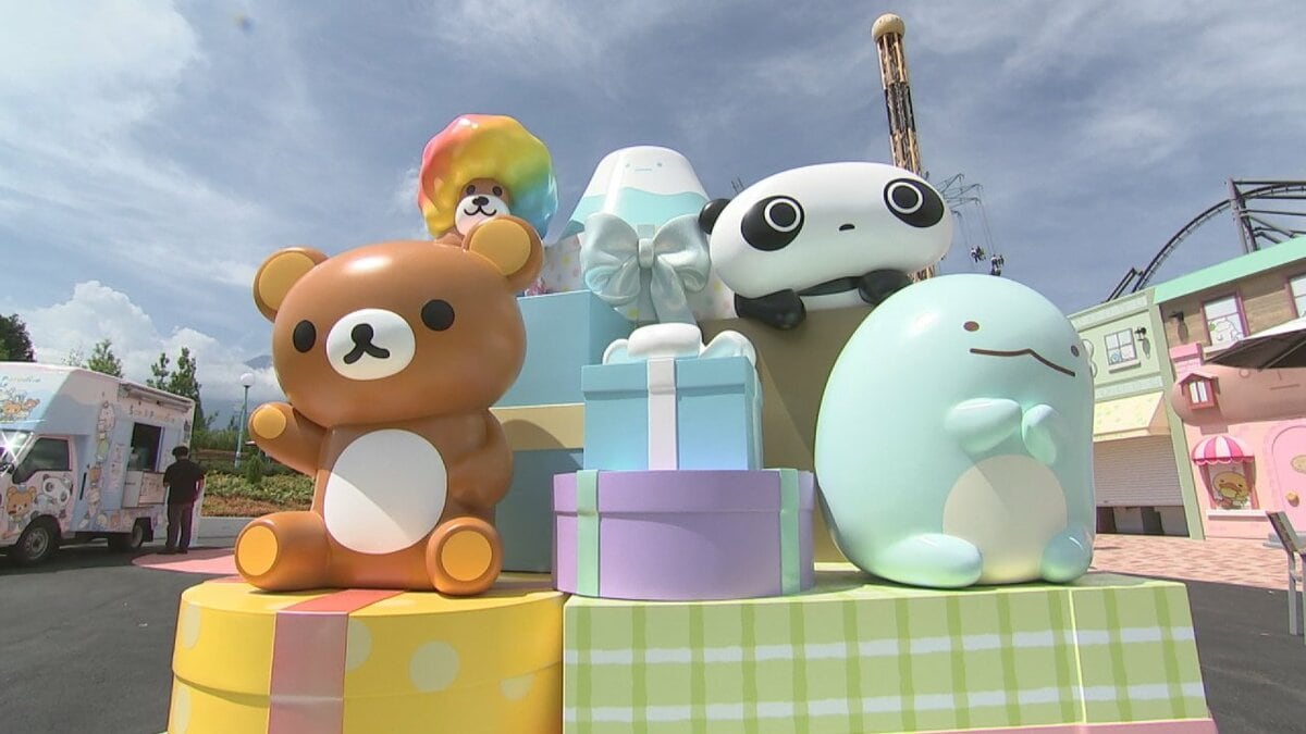 キャラクターたちと一緒に住んでいるような気分を」 新エリア