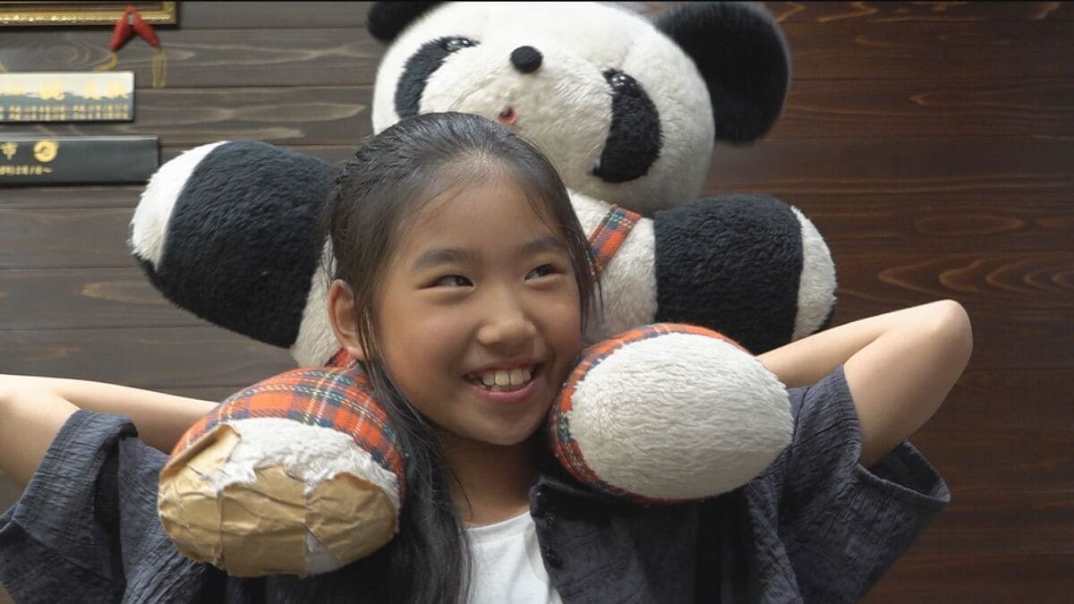 白山市の小学5年生が描いた震災絵本「門前のパンダちゃん」募金を被災
