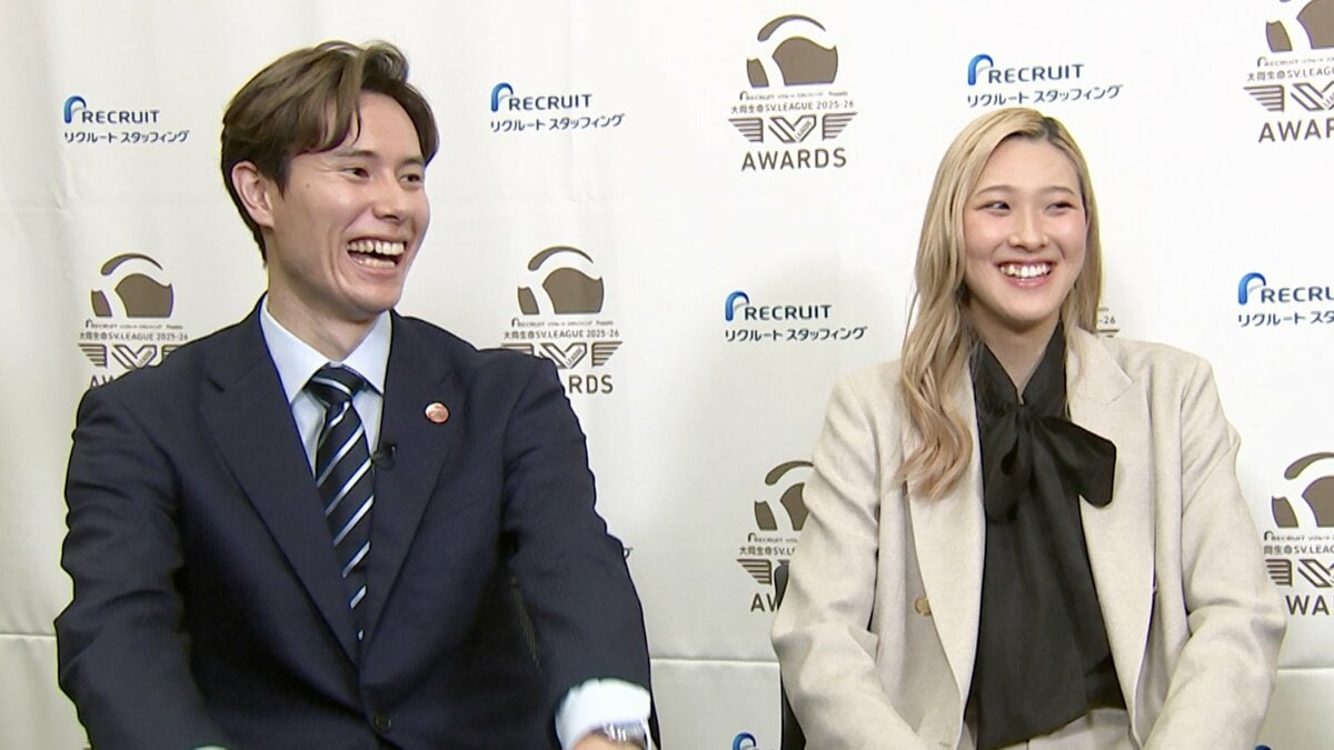 髙橋藍「とりあえずイエス（笑）」同学年・佐藤淑乃に海外生活の極意伝授　ともにメ…