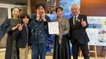 石村嘉成さんがサプライズ登壇!映画「青いライオン」ロングランを記念した舞台挨拶【岡山】|TBS NEWS DIG