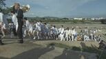 7年後の伊勢神宮「式年遷宮」に向け 「御木曳行事」始まる 市民らが「御用材」を外宮に運び入れる|TBS NEWS DIG