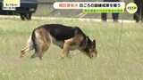 証拠保全のため知らせ方は「伏せ」　託警察犬の競技大会を開催　匂いを選別する種目に足跡をたどる種目を実施　広島|TBS NEWS DIG