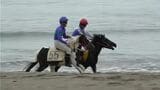砂浜を疾走！珍レースが笑い誘う　名物行事「串木野浜競馬」にぎわう　鹿児島　|　鹿児島のニュース｜MBC NEWS｜南日本放送