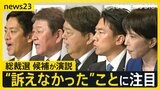 自民党総裁選スタート 賃上げ・外国人問題・党の立て直し…“ポスト石破”5候補の演説をAI分析 各候補が「訴えたこと」「訴えなかったこと」【news23】|TBS NEWS DIG