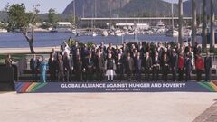 G20サミット初日の議論終える　米バイデン大統領不在のまま集合写真撮影も| TBS CROSS DIG with Bloomberg