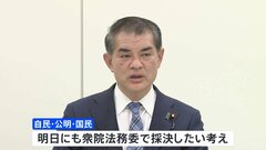 旧統一教会めぐる被害者救済法案　5党が修正協議も議論は平行線に| TBS CROSS DIG with Bloomberg