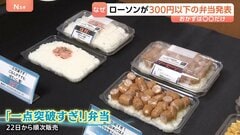 ローソンが300円以下の弁当シリーズ発表　「とうもろこしのみ」も…“消費の二極化”に対応| TBS CROSS DIG with Bloomberg