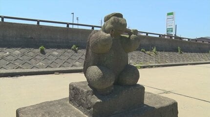 巨大石像が知らぬ間に動いていた 謎事件、犯人は？ | BSSニュース