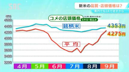 いよいよ長野県産の新米がスーパーに！今年の出来は？店頭価格の見通し
